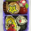 テンちゃん♪'s cooksnap of when they made 公式オブラートお絵かきキャラ弁シート.