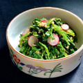 お料理ニャロメ's cooksnap of when they made 簡単！ほうれん草と人参の胡麻 生姜 和え.