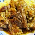Hanamo3's cooksnap of when they made 豚肉とキャベツの無国籍な煮込み.
