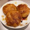 クック6G0P9F☆'s cooksnap of when they made 節約!　照り焼きツナポテトハンバーグ.