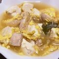 chikappe's cooksnap of when they made 鶏肉と豆腐と玉子の餡掛け煮込み.