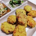 ちょちょこ✫'s cooksnap of when they made 揚げない♡チーズカレーチキンナゲット！.