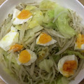 かおり♡♡♡'s cooksnap of when they made ゆで卵のキャベツもやしとろみあんかけ❤.