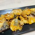 ▼△▼△▼△▼△▼△'s cooksnap of when they made お弁当にも♪揚げさわらの甘辛だれ.