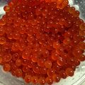 Sattoace's cooksnap of when they made アニサキス対策万全で安心イクラの醤油漬け.