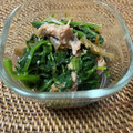 marukocook's cooksnap of when they made ほうれん草とツナおかか和え！.