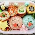 ぴか08's cooksnap of when they made 【簡単】キャラ弁 おかず たんぽぽ肉巻き.