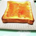 ぱふ's cooksnap of when they made ジャムとマーガリンでトースト♪.