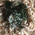 クック2H9MD0☆'s cooksnap of when they made たらこうどん　温卵のせ.