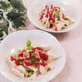 クックHG9V8Y☆'s cooksnap of when they made コンビニサラダチキンと枝豆のさっぱり炒め.