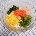 バカリャウ's cooksnap of when they made 夏ランチ☆冷やし中華風ぶっかけ素麺.