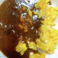 bolan185's cooksnap of when they made レトルトカレーで簡単手抜きオムカレー.