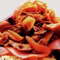 私市ビッキーズ津門巳's cooksnap of when they made “豚の生姜焼き玉葱スパゲティーハム畑”.
