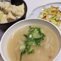 ちょちょこ✫'s cooksnap of when they made すりレンコンとキノコの中華風スープ.