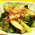 かなりんココりん's cooksnap of when they made レンジで簡単　小松菜とナスの煮浸し.