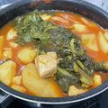 baekちゃん's cooksnap of when they made カムジャタン風☆豚肉とじゃがいもの煮込み.