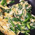yuki☆N6's cooksnap of when they made 【簡単】フワフワ玉子のニラ玉.