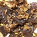 ●◎HKママ◎●'s cooksnap of when they made こんにゃくと舞茸の生姜きんぴら.