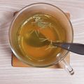アクセル☆'s cooksnap of when they made ローズマリー緑茶.