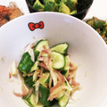 クックE662AA☆'s cooksnap of when they made キュウリと茗荷の何ちゃってナムル.
