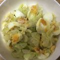 かおり♡♡♡'s cooksnap of when they made キャベツとゆで卵のサラダ.
