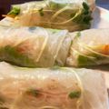 桃と栗's cooksnap of when they made 鶏ササミの生春巻き(ゴイクン).