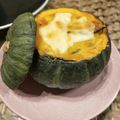 うえてぃ☆'s cooksnap of when they made まるごと♪坊ちゃんかぼちゃのグラタン☆.