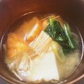 yum＊chim's cooksnap of when they made 紀文 魚河岸あげ®で具たくさん味噌汁.