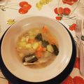 irharuka's cooksnap of when they made アメリカ料理★風邪に効くチキンスープ.