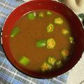 クック49L4Ho☆'s cooksnap of when they made なめこの赤だしお味噌汁.