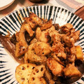 ミツマメ's cooksnap of when they made 鶏肉とさつまいもと蓮根の黒酢炒め.