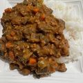 しぐれ親子's cooksnap of when they made 超簡単！夏野菜のドライカレー！！.