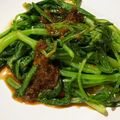 エビビンバ's cooksnap of when they made 青野菜が進んじゃう♡梅肉ソース.