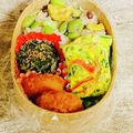 さくらん餅's cooksnap of when they made お弁当が華やかに！カニかま&ネギ玉子焼き.