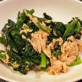 モモとまかないさん's cooksnap of when they made レンジだけ簡単！ほうれん草とツナのサラダ.