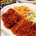 まみお✳'s cooksnap of when they made 《卵不使用》どっさり大盛❗まんぷく豚かつ.