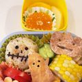ハミング521's cooksnap of when they made にぎやか☆ハロウィンキャラ弁☆お弁当.