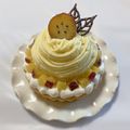 クックRB0G99☆'s cooksnap of when they made さつまいも☆モンブランショートケーキ.