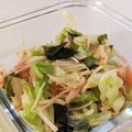 mahorou's cooksnap of when they made ★キャベツ・わかめ・カニカマの酢の物★.