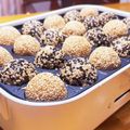 まゆー♪'s cooksnap of when they made 揚げないごま団子.