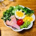ねっちゃんっ's cooksnap of when they made サラダにくるくるハム.