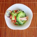 コムギ大好き's cooksnap of when they made ゴーヤとカニカマの酢の物.