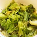 dhharuna's cooksnap of when they made レタスだけ～♪粒マスタードと醤油のサラダ.