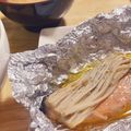 Miz_2527's cooksnap of when they made えのきたっぷり鮭のホイル焼き.