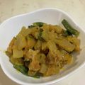 papikun's cooksnap of when they made 大根、南瓜コロコロ☆そぼろあん☆.
