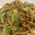 papikun's cooksnap of when they made 簡単　焼きうどん.
