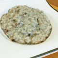 ごろ寝くじら's cooksnap of when they made きのこチーズリゾット（ポルチーニ風味）.