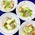 ふたごゆき's cooksnap of when they made 挽き肉絡む～✨白菜と厚揚げの旨塩炒め.