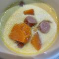 わたるんママ's cooksnap of when they made かぼちゃとベーコンのバターミルクスープ.