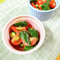かわゆう1211's cooksnap of when they made トマトときゅうりの中華風サラダ.